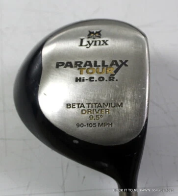 Lynx PARALLAX TOUR Hi-C.O.R. BETA TITANIUM Driver 9.5° - Image 1 of 4