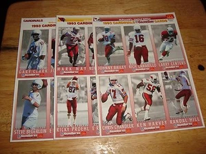 1 complete Saint Louis CARDINALS 1993 FLEER GAMEDAY 18 card set mint - Picture 1 of 7