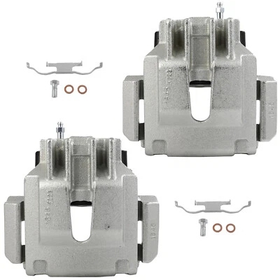 Rear  Pair Brake Calipers w/ Bracket For 2003 2004 2005 2006 FORD EXPEDITION - Image 1 of 4