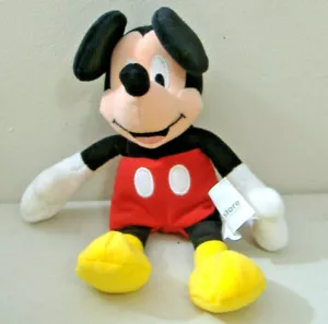 TOPOLINO MINI SACCHETTO DI FAGIOLI GIOCATTOLO ~ 8 POLLICI ~ DISNEY STORE - Foto 1 di 6