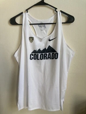 New! Nike Team Issued PAC12 Authentic Colorado Buffaloes Singlet Women’s Large L - Image 1 of 4