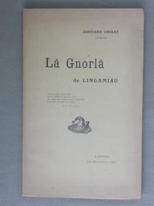 La Gnorla de Lingamiau - Cholet Patoiseries illustrées Ducourtieux Limoges - Picture 1 of 3