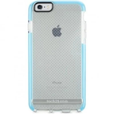 tech21 Evo Mesh Case Sports Shockproof ✔ For iPhone 6 | iPhone 6s ✔ Clear Blue - Image 1 of 2