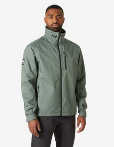 Helly Hansen Crew Midlayer Jacket 2.0, Crey Cactus - Picture 1 of 8