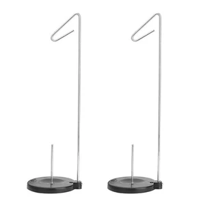 2X Single Cone Spool Stand Alone Cast Iron Thread Stand Thread Holder Fits8555 - Picture 1 of 10