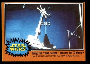 1977 Star Wars #312 Using the "blue screen" process for X-wings - Picture 1 of 2