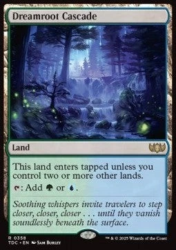 Magic/MTG Dreamroot Cascade TDC-358 Rare Englisch Neu - Bild 1 von 2