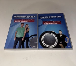 Beginners Bounce Mini Trampoline Exercise DVD Compilation + Maximus Rebound - Picture 1 of 3
