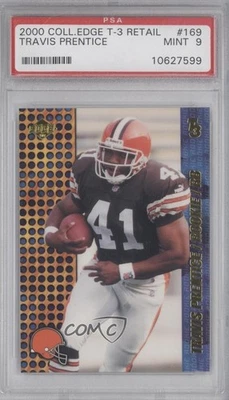 2000 Collector's Edge T3 Retail Travis Prentice #169 PSA 9 MINT Rookie RC - Image 1 of 2