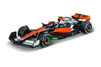 McLAREN MCL60 BRITISH GP 2023 Modello DieCast 1/43 LANDO NORRIS 4 Bburago 38087 - Immagine 1 di 4