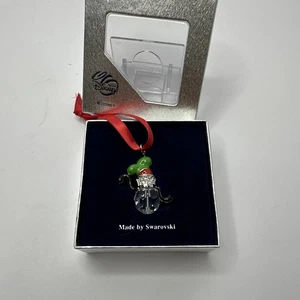 Rarissima Arte Disney Smalto Cristallo Swarovski Decorazione Natalizia Pippo - Foto 1 di 10