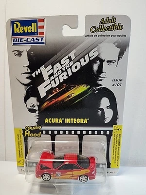 2002 Revell Fast & The Furious Acura Integra выпуск #101 новый литой 1:64 - Изображение 1 из 2