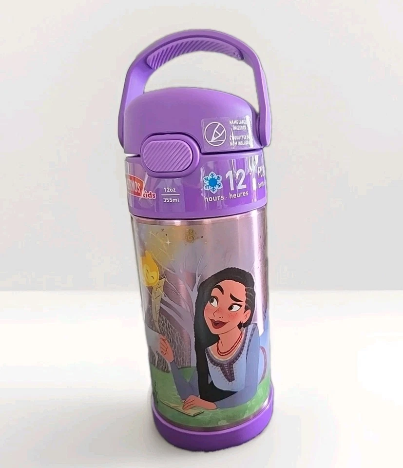 DISNEY FROZEN LICENSED TRADEMARK Thermos 12 oz Kid's Funtainer Water Bottle