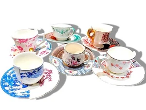 Seletti Hybrid x6 Coffee Cup & Saucer Range NEW/UNUSED £317 RRP -8.5% - Picture 1 of 24