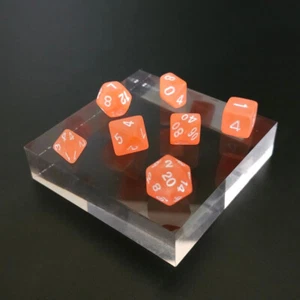 Juego completo de dados - Arrecife de coral - D4 a D20 - Dungeons & Dragons - D&D - Imagen 1 de 1