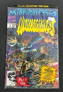 1992 NOV NO 1 MARVEL COMICS *NIGHTSTALKERS* COMIC BOOK SEALED IN POLYBAG 81922C - Picture 1 of 2