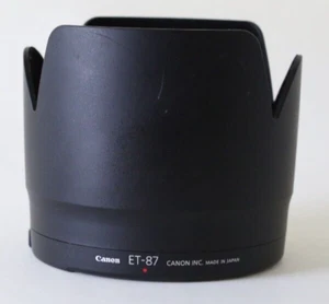 Canon ET-87 Black Lens Hood Shade For EF 70-200mm f/2.8L II USM - Picture 1 of 3