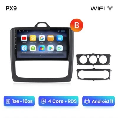 Autoradio Per Ford Focus Mk2 Mk3 2004-2011 1G+16GB WIFI RDS BT. Super Offerta💣 - Immagine 1 di 4