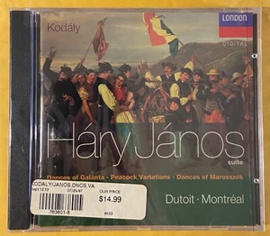 KODALY - HARY JANOS/ DANCES OF GALANTA CD NEW SEALED DUTOIT MONTREAL - Picture 1 of 3