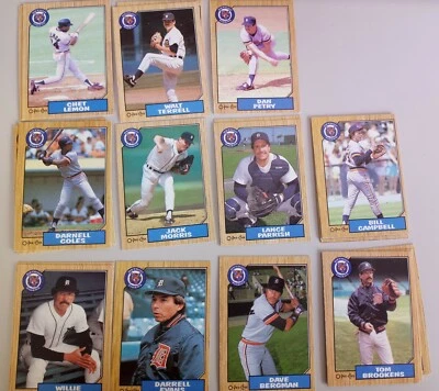 1987 O-Pee-Chee Baseball Singles You Pick From List - Image 1 of 3