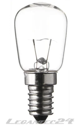LT24 Bombilla incandescente 24V 40W E14 28x64 bombilla transparente bombilla 24V 40W nuevo