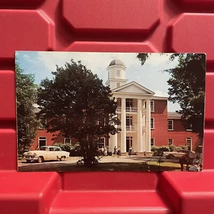 Bonner Hall Due West SC Erskine College 5 1/2 x 3 1/2 Postkarte unbenutzt Vintage 1960er - Bild 1 von 2