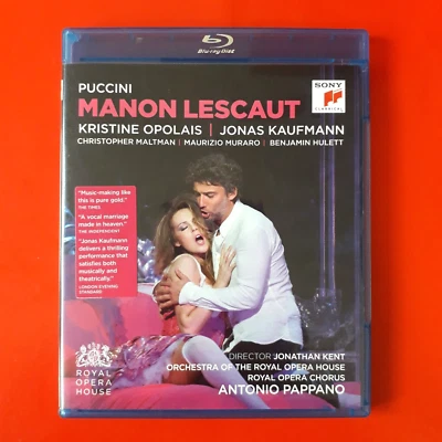 PUCCCINI - MANON LESCAUT - BLU-RAY - ROYAL OPERA HOUSE - NTSC ALL REGIONS - 2015 - Image 1 of 4