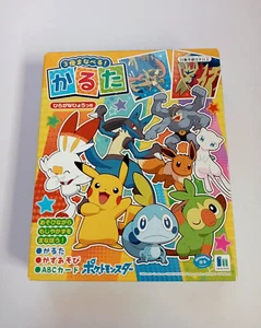 Pokemon SHOWA Karuta Game card Box Pikachu Eevee Charizard ecc tracciamento giapponese - Foto 1 di 11