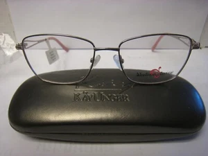Madison Avenue MAL 121 601 Shiny Blush Eyeglass Frames 55 17 140 39v W/Case - Picture 1 of 6