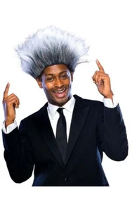 EL PROMOTOR DE BOXEO DON KING ADULTO PELUCA GRIS PARA HOMBRE ACCESORIO DE DISFRAZ DE HALLOWEEN - Imagen 1 de 2
