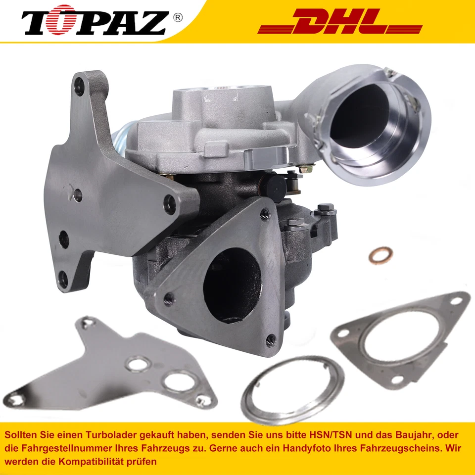 Turbolader für VW Transporter T5 2.5 TDI 96KW 130PS 760698 070145701R GTB1749V - Bild 1 von 4