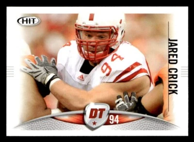 Jared Crick 2012 SAGE HIT Rookie Card #36 Nebraska Cornhuskers - Image 1 of 2