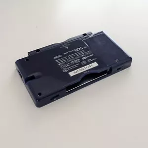 ORIGINAL NINTENDO DS LITE HOUSING PARTS TOP AND BOTTOM SHELL Navy Gloss - Picture 1 of 4