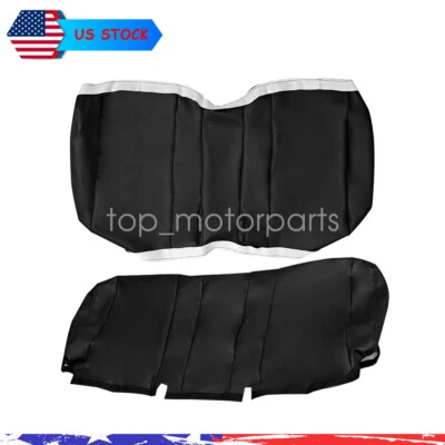 Black Seat Cover For John Deere Gator Bench XUV HPX 625i 825i 855D 855D S4 Foto 1 de 4