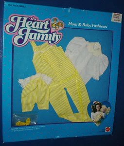 The Heart Family JUMPSUIT #9595 Mom & Baby Fashions Mattel 1984 China  - Picture 1 of 4