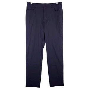VRST Athletic Pants Navy Blue Stretch Performance Size 36x34 (Fits 36x33) - Picture 1 of 6