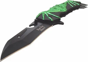 Dark Side Ballistics DS-A066GN Federunterstütztes Messer - Bild 1 von 2