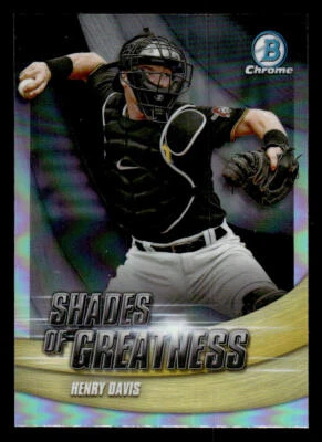 QTY Henry Davis 2022 Bowman Chrome Shades of Greatness #SG-3 - Image 1 of 2