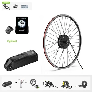 48V500W Bafang Rear Hub Motor Conversion Kit for 26", 20" 27.5" 700C Wheel Kits - Picture 1 of 18