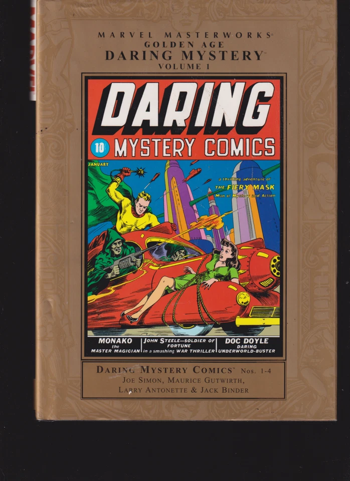 Marvel Masterworks: Golden Age Daring Mystery #1 (Marvel Comics January 2008)
