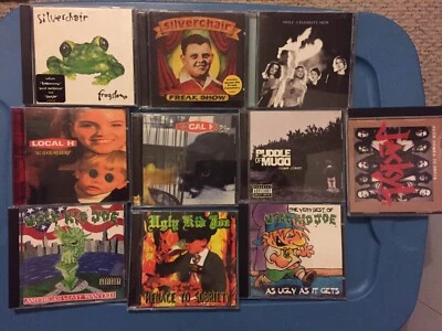 Silverchair Local H Puddle Of Mudd Ugly Kid Joe Hole Jackyl CD лот из 10 дисков - Изображение 1 из 2