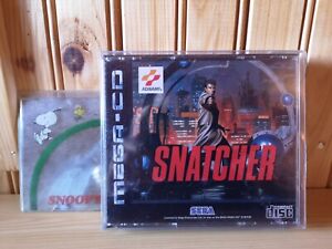 Snatcher Sega Mega CD, Completo Y En Muy Buen estado De Conservación