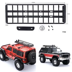 Roof Luggage Rack Half Rack Luggage Carrier Frame for 1/10 AXIAL SCX10 III Trx-4