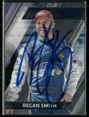 Regan Smith Signed 2017 Absolute Blue IP Auto 95/199 #59 - Image 1 of 2