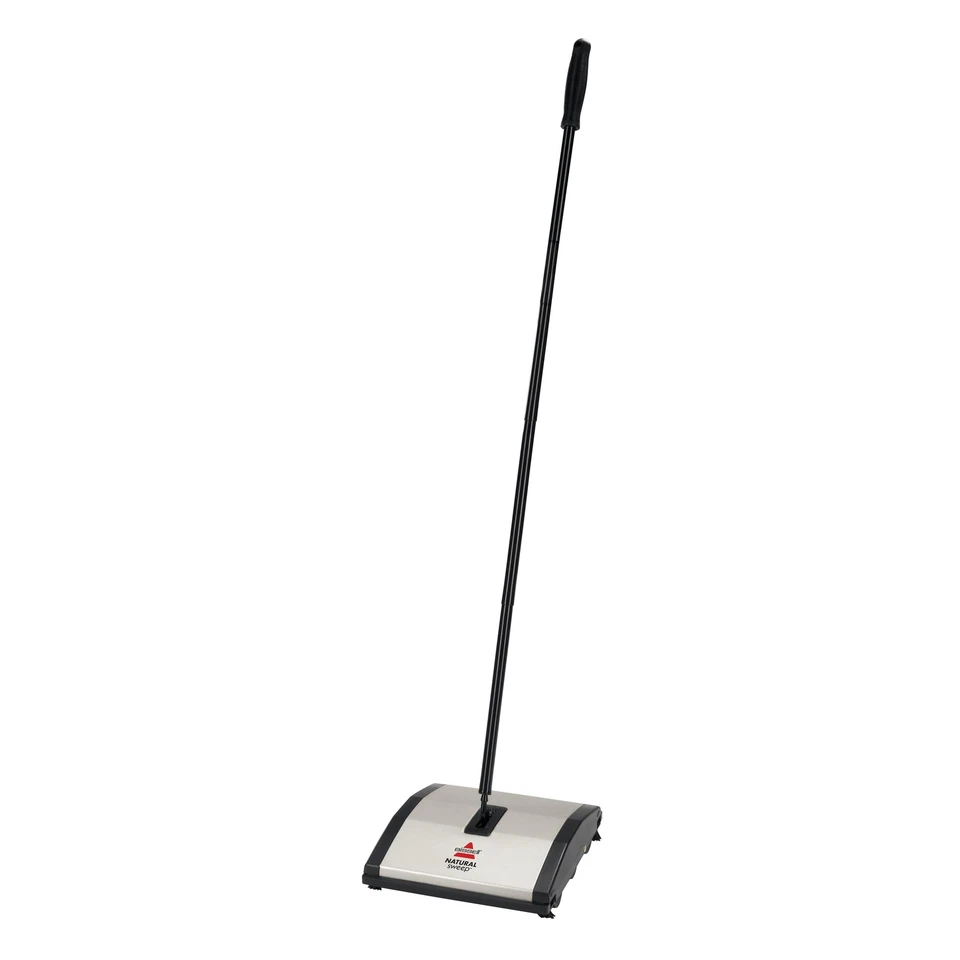 Bissell Natural Sweep Carpet & Floor Manual Light Sweeper Dual Rotating Brushes - Image 1 of 4