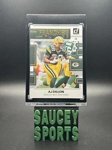 2022 Donruss Franchise Future AJ Dillon #FF-AJD - Green Bay Packers - Picture 1 of 2