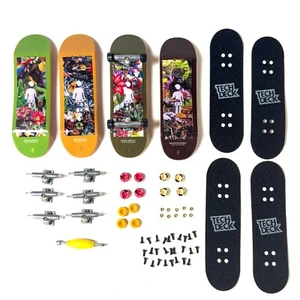 Lote de mini monopatín Tech Deck - Ultra DLX paquete de 4 tablas artísticas de empresa para niñas - Imagen 1 de 2