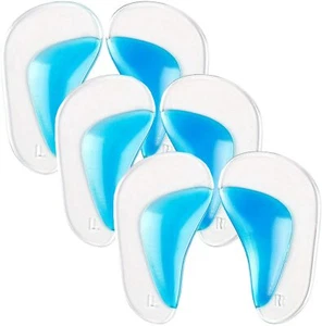 Plantillas para zapatos de soporte para arco de gel - Paquete de 3 pies planos ayuda con pies planos - Imagen 1 de 9