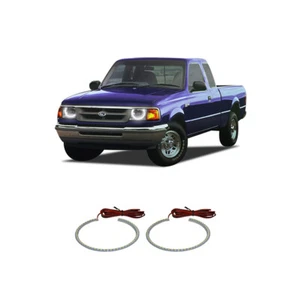 Kit de anillo halo de faros LED blanco brillante para Ford Ranger 93-97 - Imagen 1 de 2