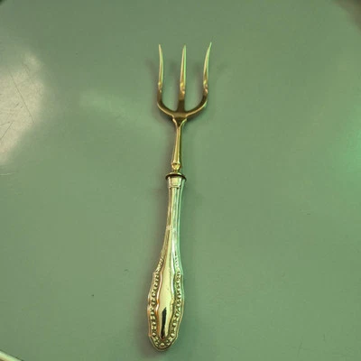 Vintage Serving Fork Silver 800 er Silber - Bild 1 von 4